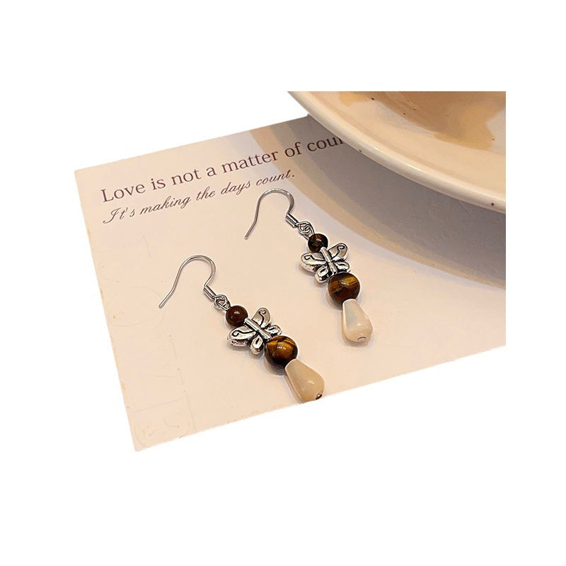 Wholesale Butterfly Vintage Alloy Earrings